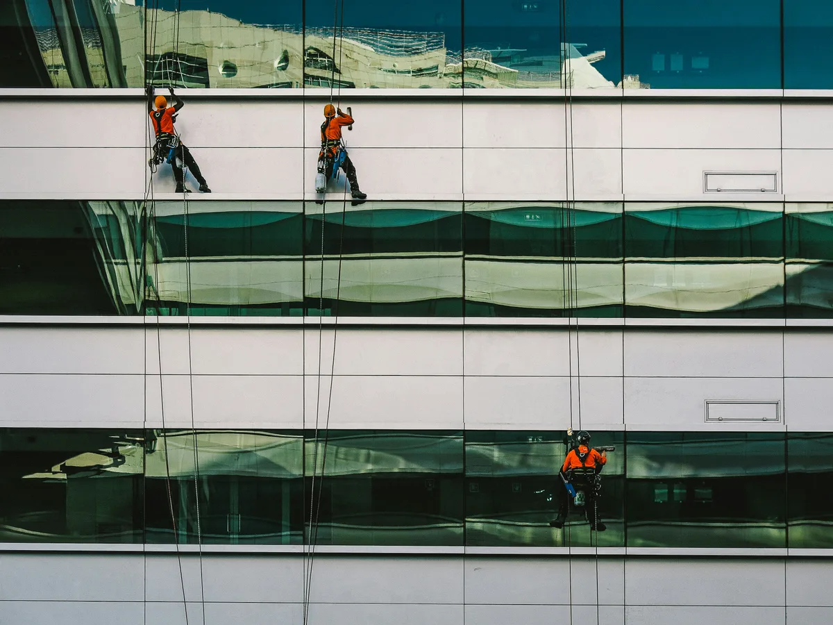 Commercial premises cleaning